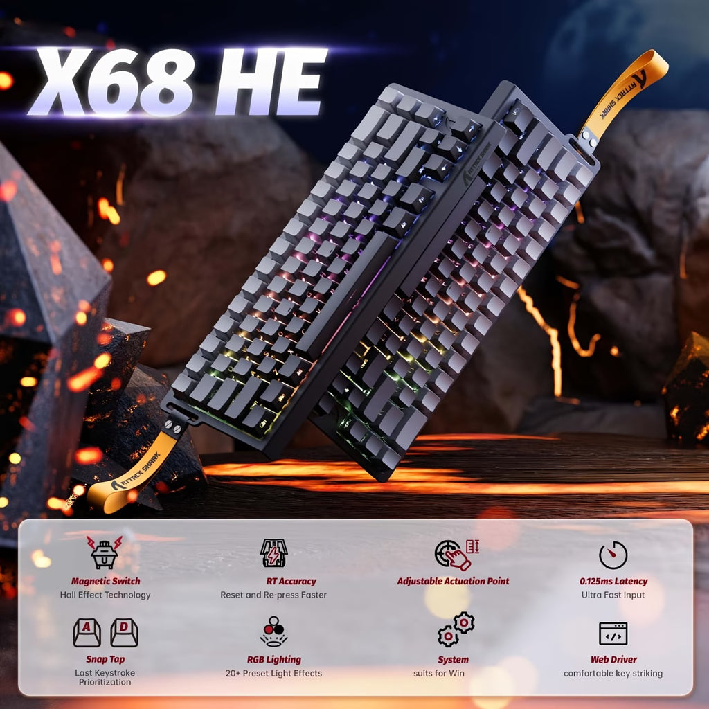 ATTACK SHARK X68 HE
